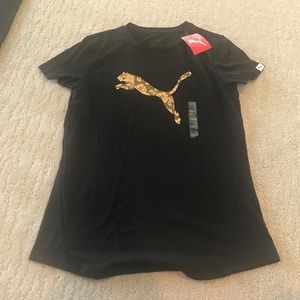 Puma black t-shirt